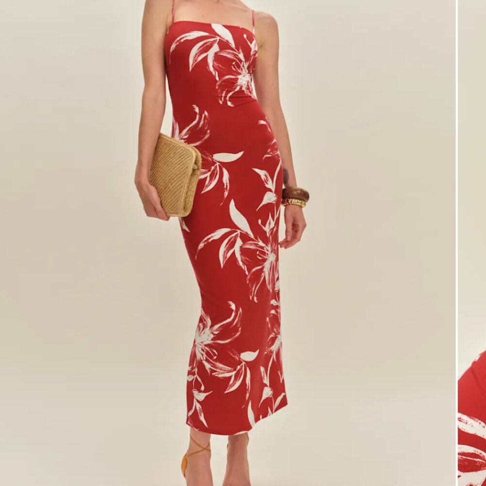 NWT Reformation Elise Knit Dress - Picture 1 of 6
